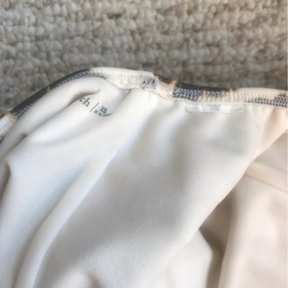 NWOT Abercrombie & Fitch Leopard One Piece Low Back Swimsuit - Picture 8 of 8